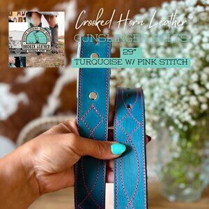 NWT Crooked Horn Leather Gunslinger Belts